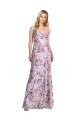 A-Line Cowl Neck Long Formal Evening Dress Canada Online