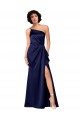 Sapphire A-Line One Shoulder Long Black Tie Evening Dress Canada Online