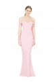 Low Back Pink A-Line Strapless Long Formal Evening Dress Canada Online