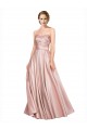Low Back A-Line Strapless Long Black Tie Evening Dress Canada Online