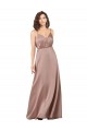 Dusty Pink A-Line Sweetheart Long Formal Evening Dress Canada Online