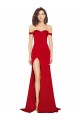 Red A-Line Sweetheart Sleeveless Long Formal Evening Dress Canada Online
