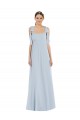 Low Back Sea Glass A-Line Sweetheart Long Semi Formal Evening Dress Canada Online