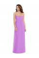Low Back Violet A-Line Sweetheart Long Semi Formal Evening Dress Canada Online
