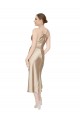 A-Line V-Neck Midi Length Formal Evening Dress Canada Online