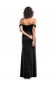 Black A-Line Strapless Long Formal Evening Dress Canada Online