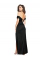 Low Back Black A-Line Sweetheart Long Black Tie Evening Dress Canada Online