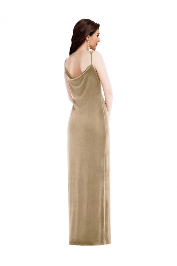 Champagne Sheath One Shoulder Long Black Tie Evening Dress Canada Online