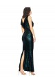 Dark Green Mermaid V-Neck Long Evening Dress Canada Online
