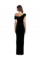Dark Green Sheath Sweetheart Long High Low Evening Dress Canada Online