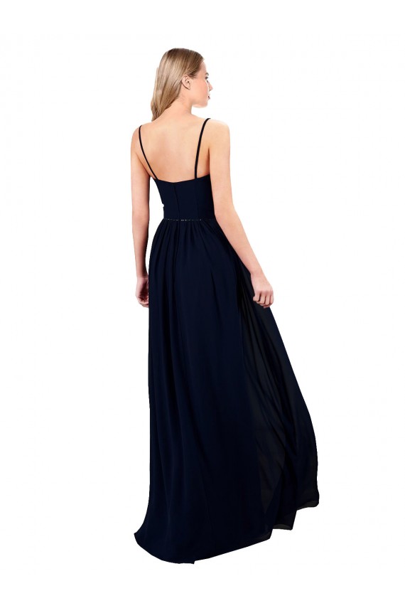 Dark Navy A-Line Sweetheart Long Formal Evening Dress Canada Online
