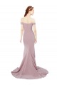 Dusty Pink Mermaid Sweetheart Sweep Train Evening Dress Canada Online