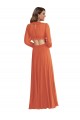 Open Back Firecracker A-Line V-Neck Long High Low Evening Dress Canada Online