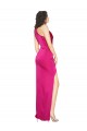 Fuchsia Sheath One Shoulder Long Formal Evening Dress Canada Online