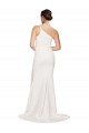 Ivory Sheath Strapless Sweep Train Semi Formal Evening Dress Canada Online