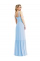 Light Sky Blue A-Line Sweetheart Long Semi Formal Evening Dress Canada Online
