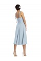 Light Sky Blue A-Line Sweetheart Midi Length Evening Dress Canada Online