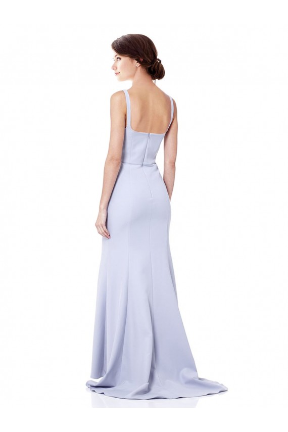 Light Sky Blue Mermaid High Neck Long Evening Dress Canada Online