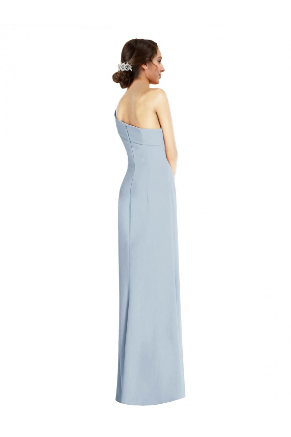 Light Sky Blue Trumpet Off the Shoulder Long Formal Evening Dress Canada Online