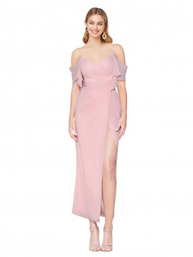 Primrose Mermaid High Neck Knee Length Formal Evening Dress Canada Online