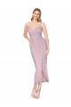 V-Back Primrose Mermaid High Neck Knee Length High Low Evening Dress Canada Online