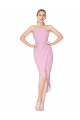 Orchid Mermaid High Neck Knee Length Evening Dress Canada Online