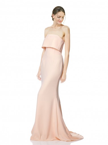 Nude Mermaid High Neck Long Black Tie Evening Dress Canada Online