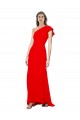 Red Mermaid High Neck Long Formal Dress Canada Online