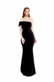 Keyhole Back Black Mermaid One Shoulder Long Formal Evening Dress Canada Online