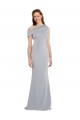 Grey Mermaid One Shoulder Long Formal Dress Canada Online