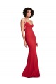 Red Mermaid Spaghetti Straps Long Evening Dress Canada Online