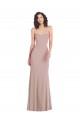 Dusty Pink Mermaid Strapless Long Formal Dress Canada Online
