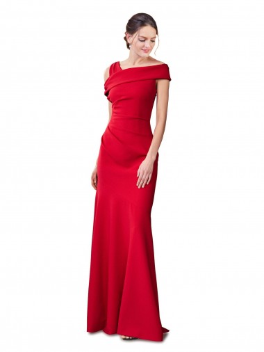Red Mermaid Long Formal Evening Dress Canada Online