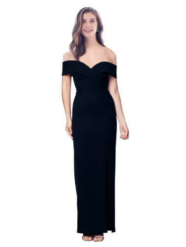 Black Mermaid Sweetheart Long Formal Dress Canada Online