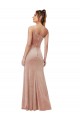 Pink Sheath One Shoulder Long Black Tie Evening Dress Canada Online