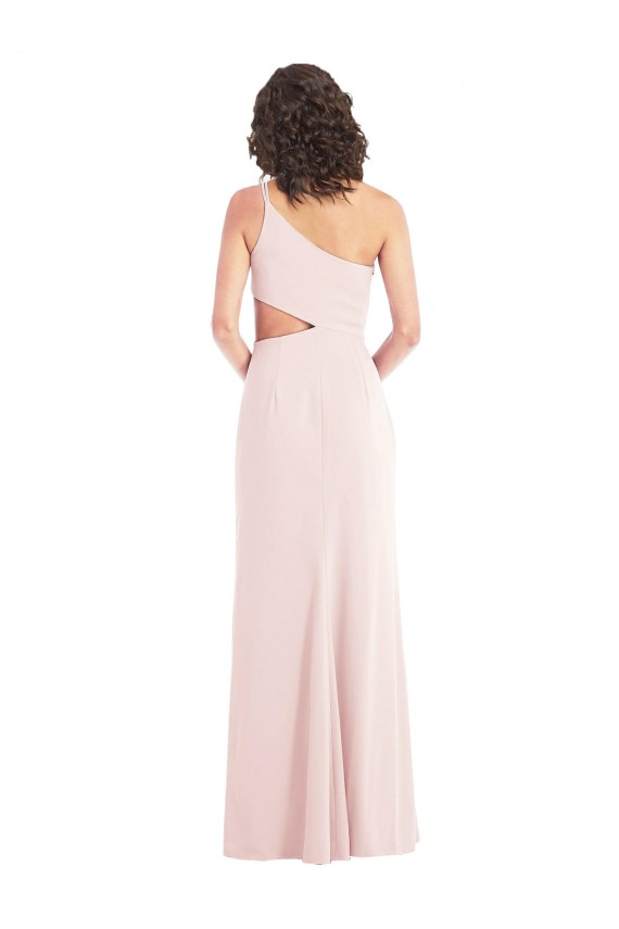 Pink Trumpet One Shoulder Long Formal Evening Dress Canada Online
