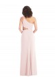 Pink Trumpet One Shoulder Long Formal Evening Dress Canada Online