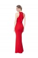 Red Mermaid High Neck Long Evening Gown Canada Online