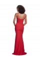 Red Mermaid Spaghetti Straps Long Evening Dress Canada Online