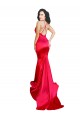 Low Back Red Mermaid Sweetheart Long Formal Evening Dress Canada Online