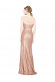 Low Back Rose Gold A-Line Sweetheart Long Formal Evening Dress Canada Online