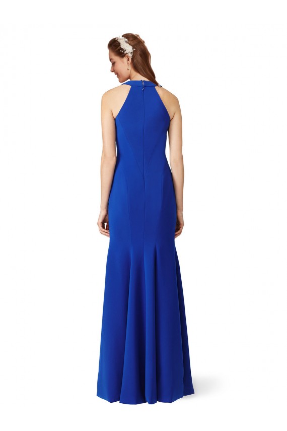 Royal Blue Mermaid V-Neck Long Formal Evening Dress Canada Online