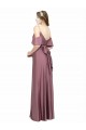 Low Back Sheath Off the Shoulder Long Formal Evening Dress Canada Online