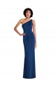 Royal Blue Sheath One Shoulder Long Semi Formal Evening Dress Canada Online