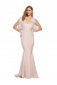 Low Back Mauve Sheath Sweetheart Long Formal Dress Canada Online