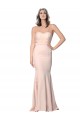 Low Back Nude Sheath Sweetheart Long Formal Evening Dress Canada Online
