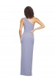 Smoke Blue Sheath One Shoulder Long Formal Evening Dress Canada Online