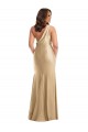 Soft Gold Mermaid One Shoulder Long Plus Size Formal Evening Dress Canada Online