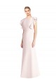 Open Back Pink Trumpet Bateau Neck Long Formal Dress Canada Online