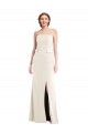 Ivory Trumpet Strapless Long Semi Formal Evening Dress Canada Online